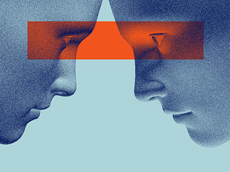 People looking at each other